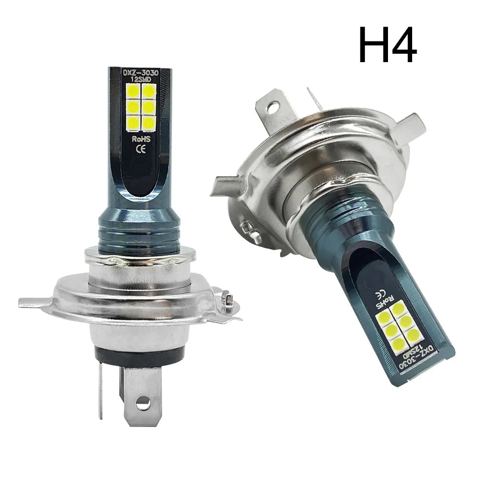 2Pcs LED Headlight  Car Fog Light Bulbs12000LM 80W 12V