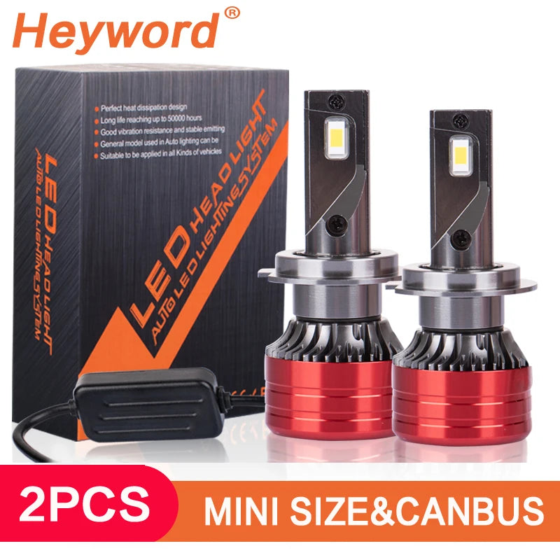 Car LED Headlights 160W 24000LM 12V 