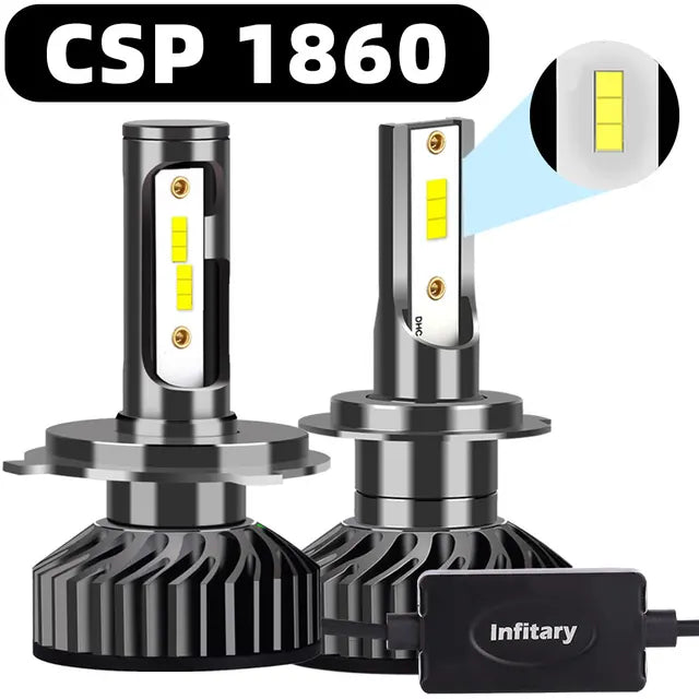 Infitary LED Headlight 30000LM CSP3570