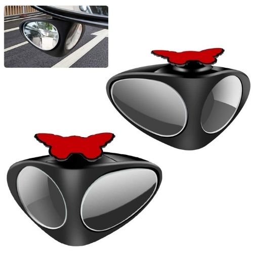 2x Double Blind Spot Car Mirrors