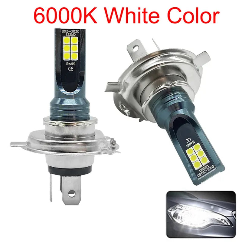 2Pcs LED Headlight  Car Fog Light Bulbs12000LM 80W 12V